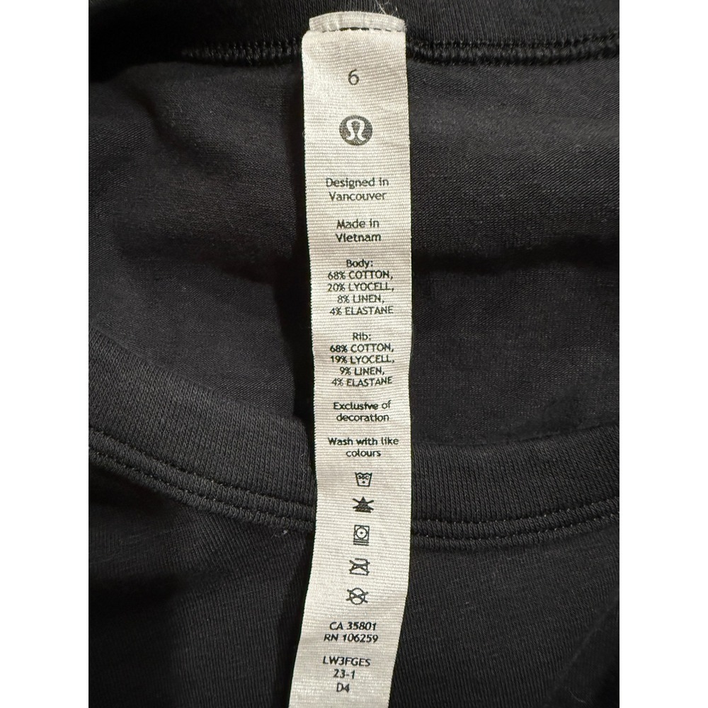 LULULEMON Classic-Fit Cotton-Blend Long-Sleeve Shirt size‎ 6 - Picture 4 of 8